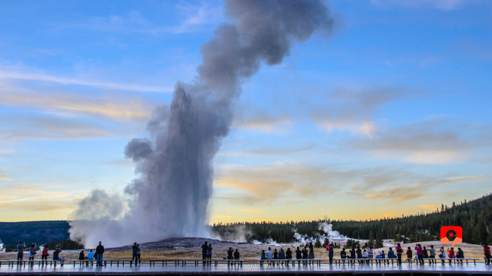 in which us state would you visit old faithful