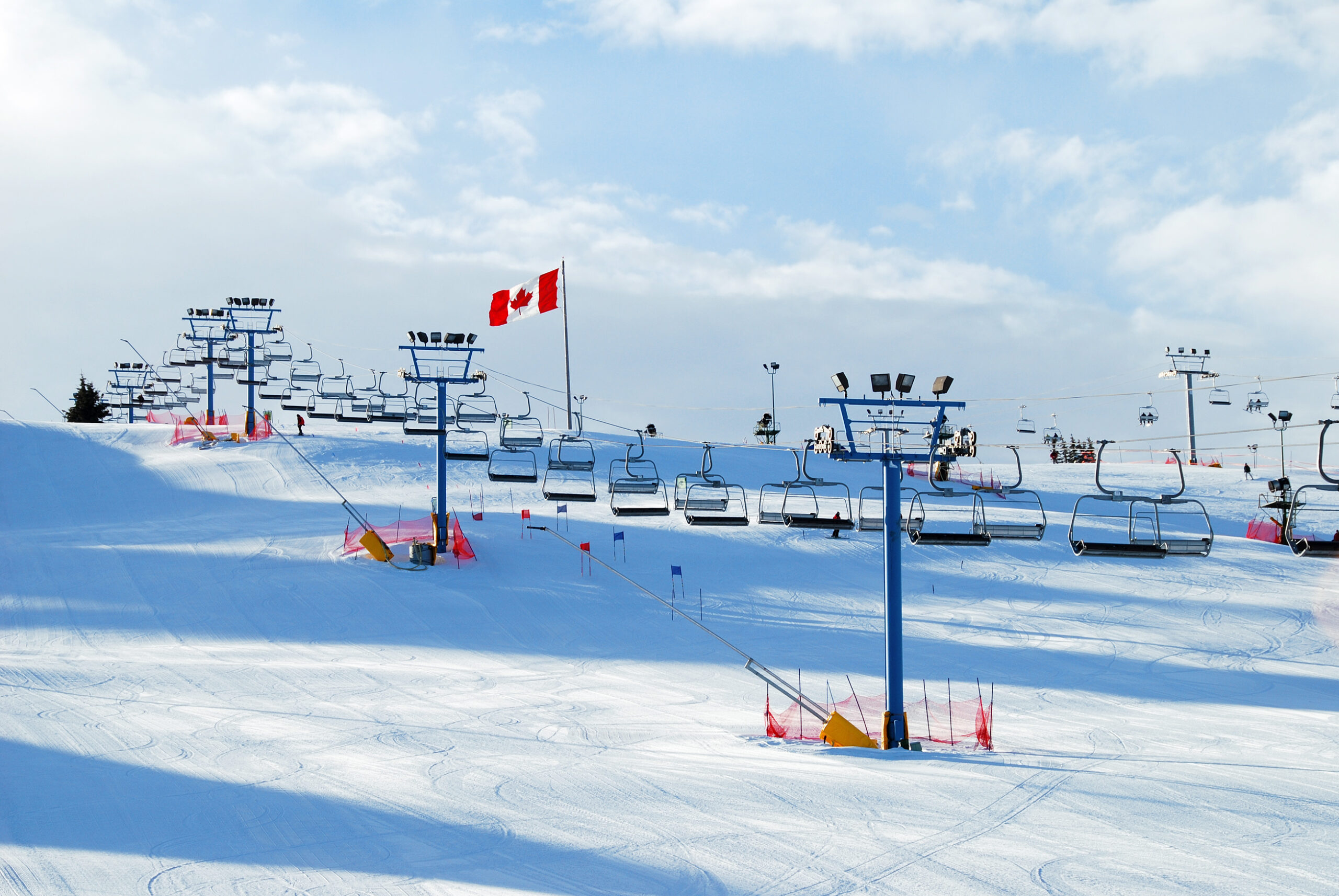 Ski,Hill,At,Canada,Olympic,Park,,Calgary