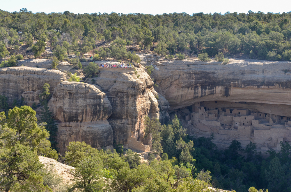 Cliff,Palace,In,Cliff,Canyon,On,Chapin,Mesa,(mesa,Verde