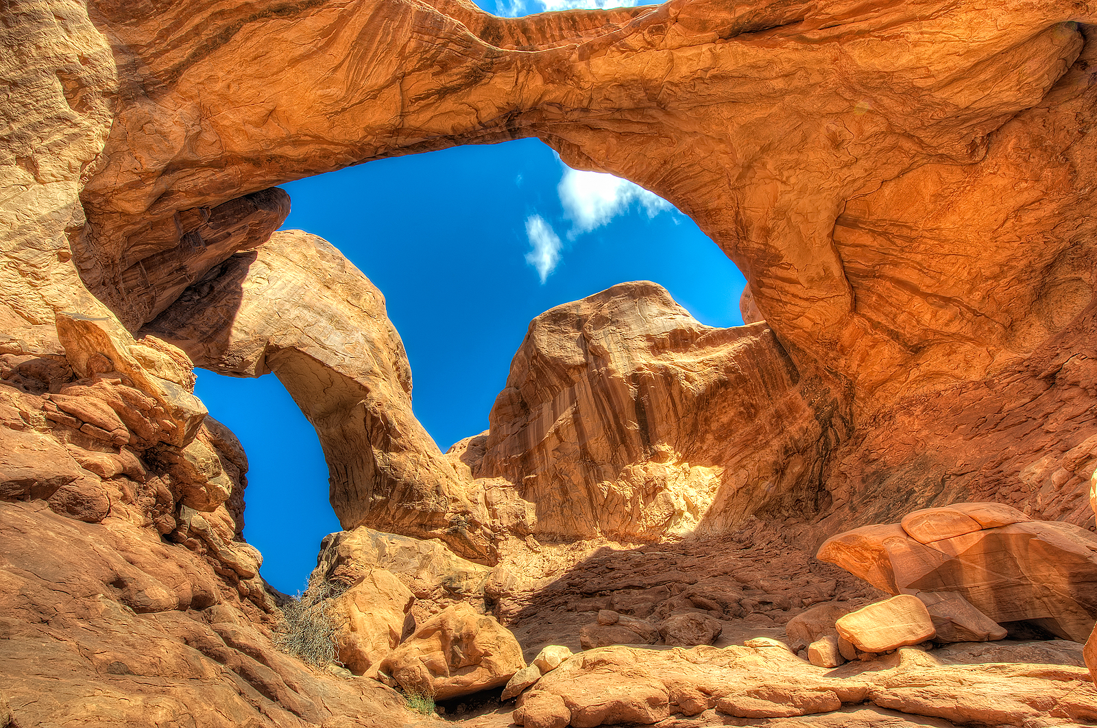 Double Arch Classic Arches National Park