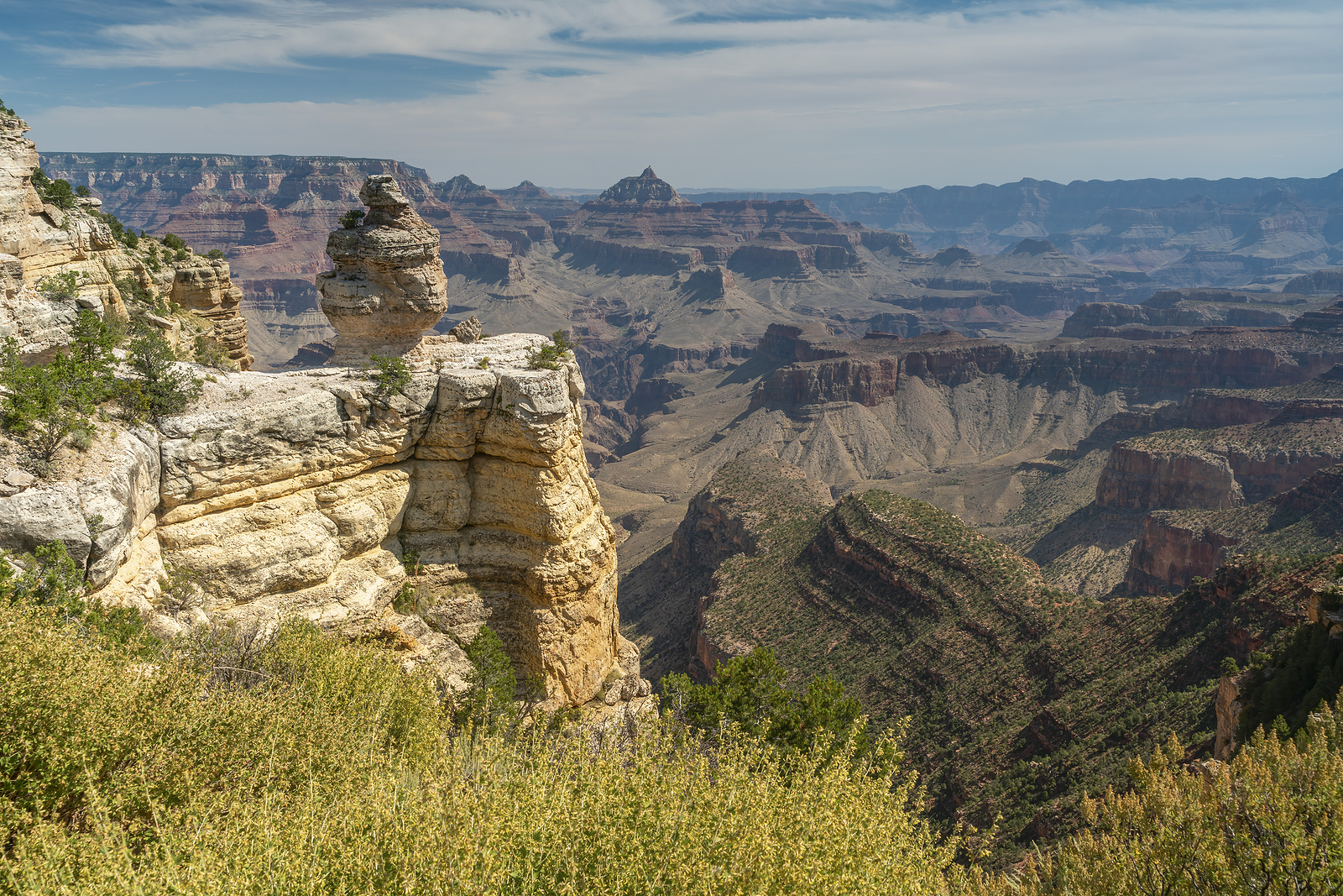 Rock Formation Known As Duck On A Rock At The Grand Canyon Natio