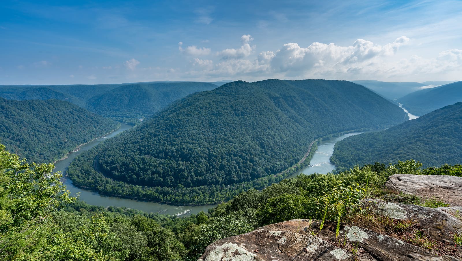Grand View Or Grandview In New River Gorge