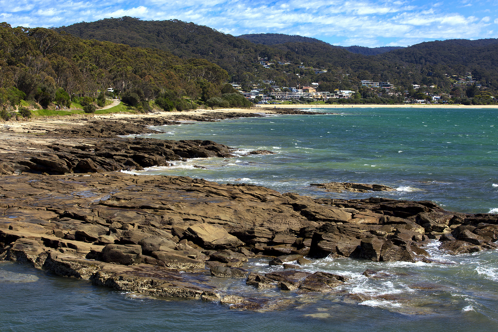 View of Lorne in Great ocean road in Victoria, Australia