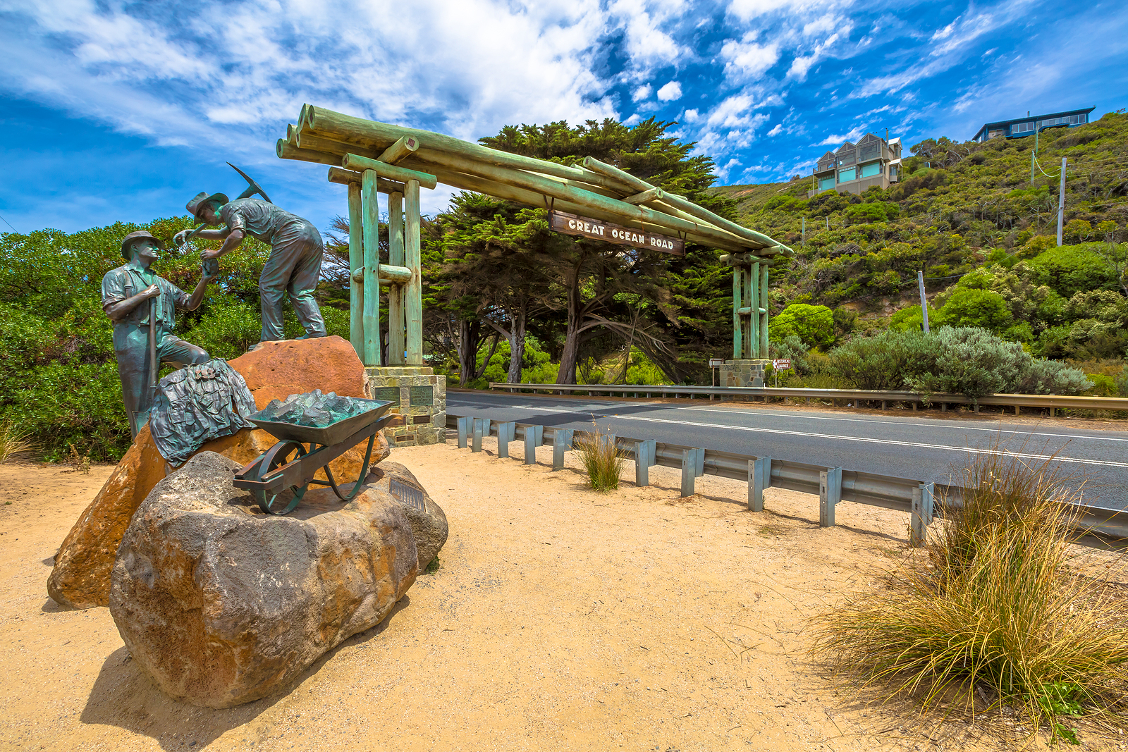 Memorial Arch in Victoria