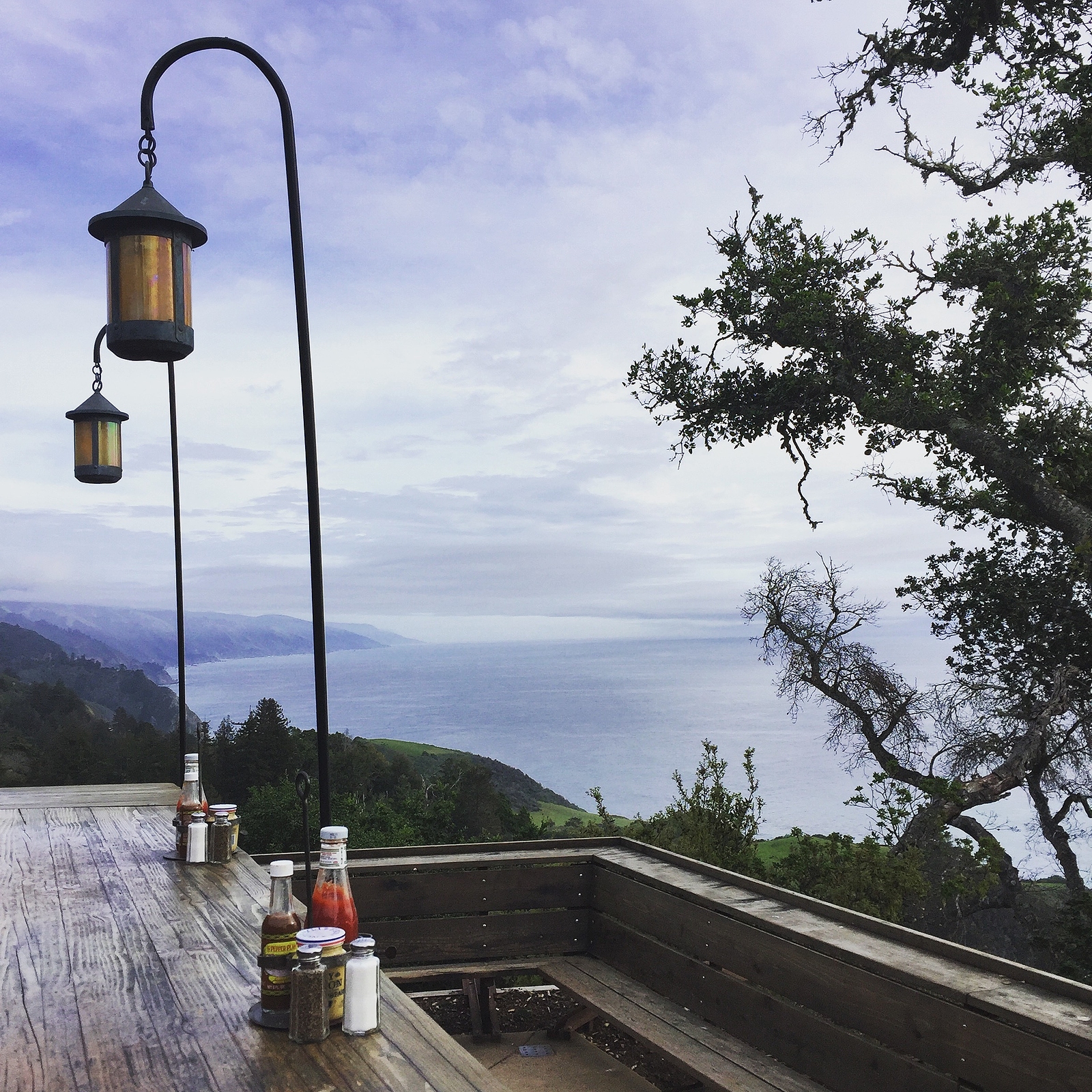BIG SUR - MARCH 3: The Pacific Coastline looking South from Nepe