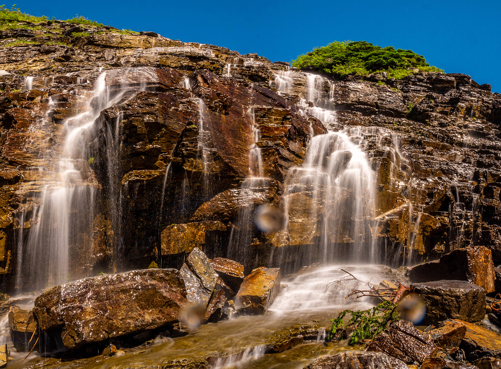 This Little Waterfall Offered The Opportunity To Get An Image Ri
