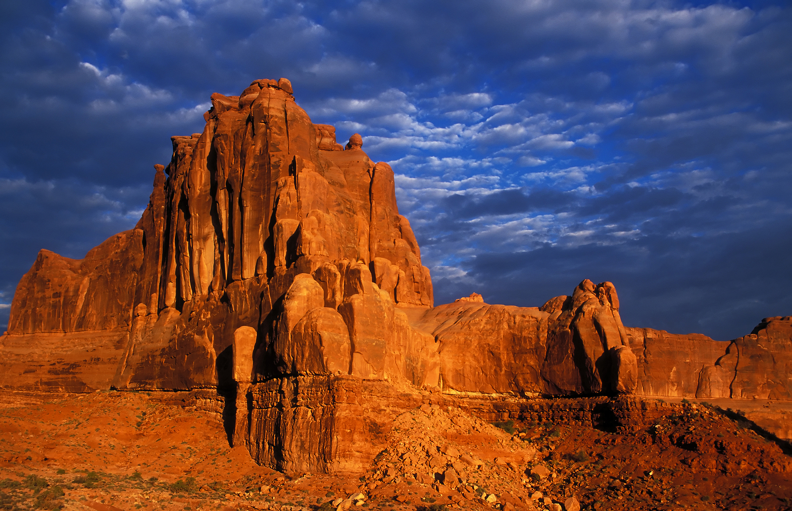 Courthouse Towers At Arches National Park