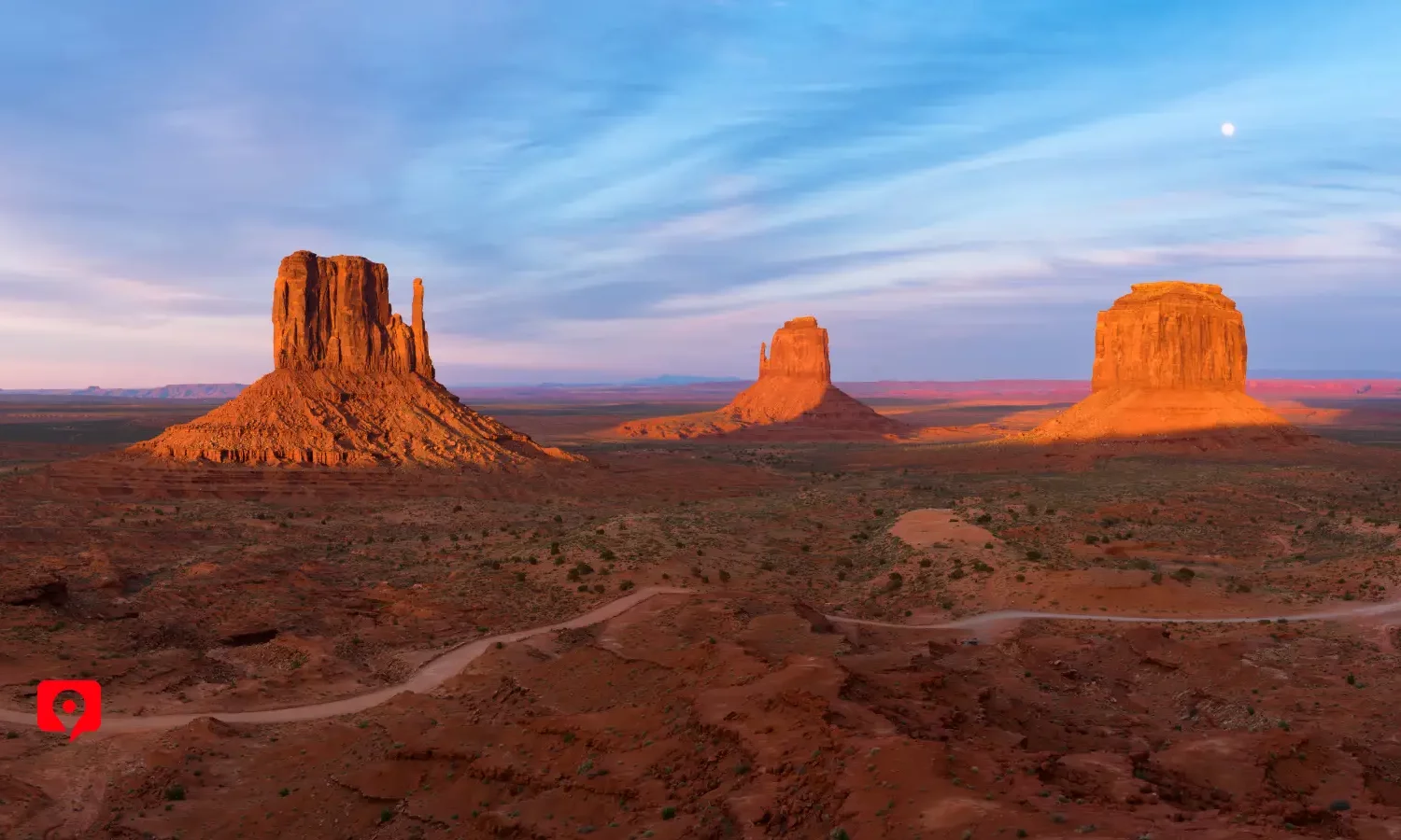 The Mittens and Merrick Buttes