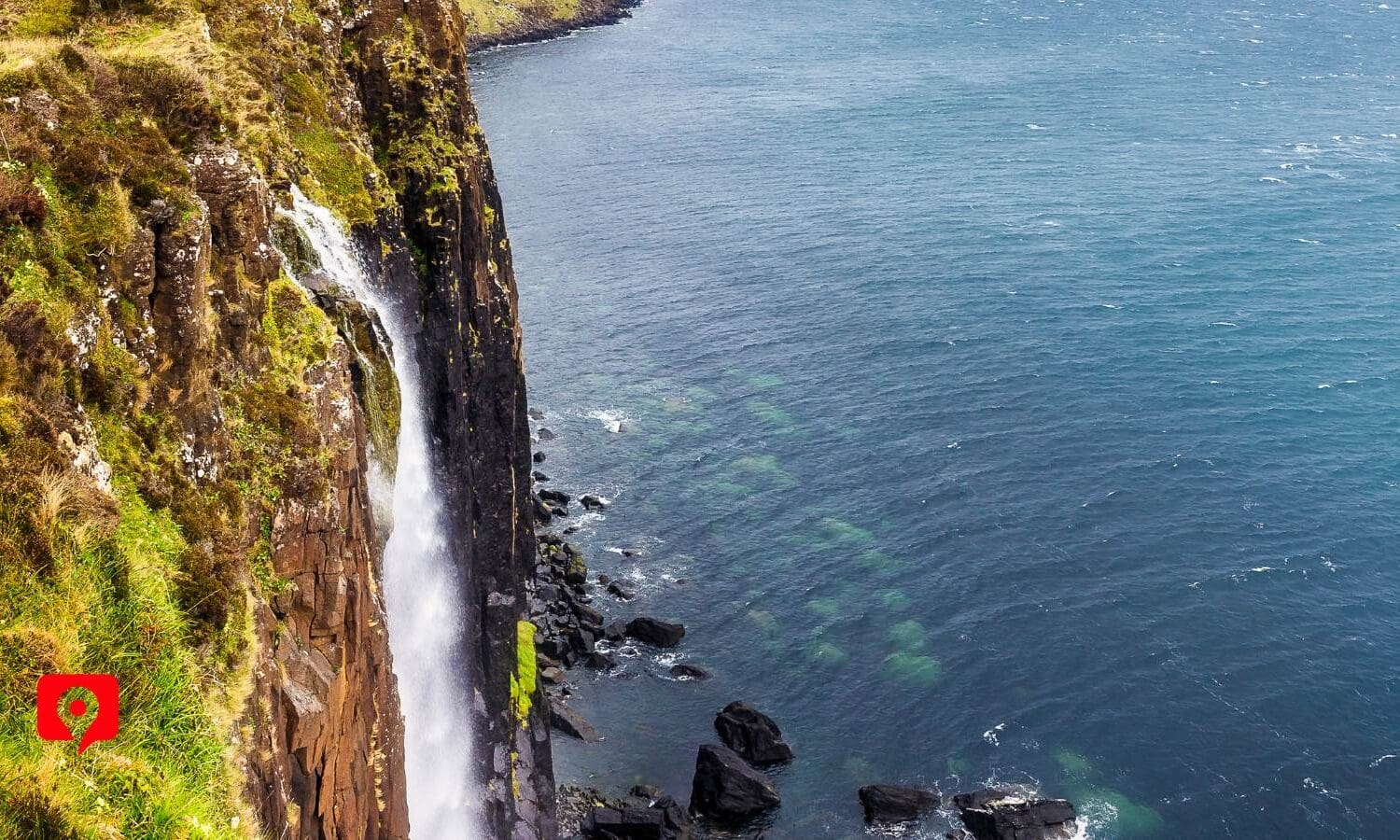 Mealt Waterfall And Kilt Rock